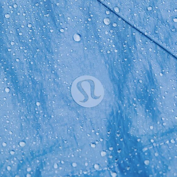 NWT Lululemon Scuba Cropped Anorak Jacket - Pool Party Blue - Size 8 - Picture 3 of 9